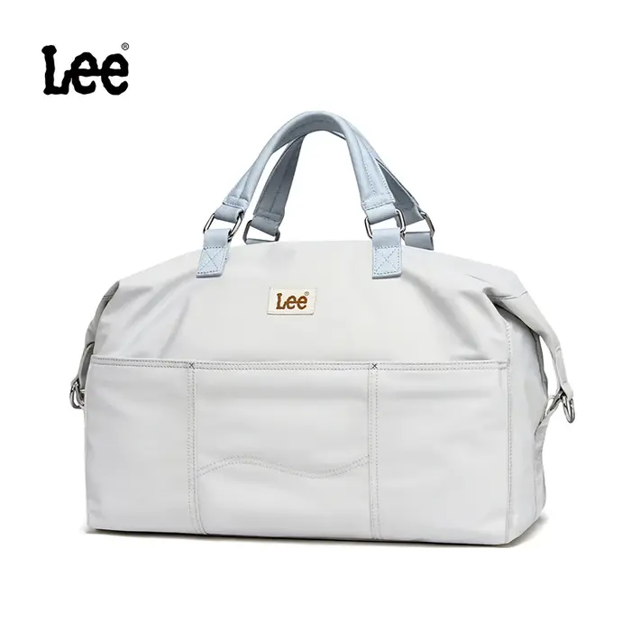Sac de voyage rose grande capacité LEE pour femme avec compartiment à chaussures