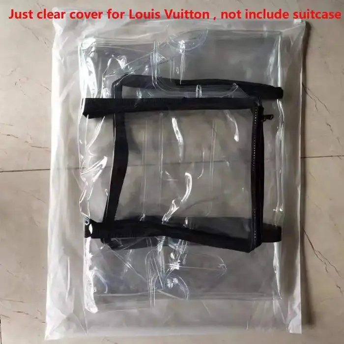 Housse de valise transparente pour Louis 50CM/55CM/70CM, housse transparente anti-poussière pour bag