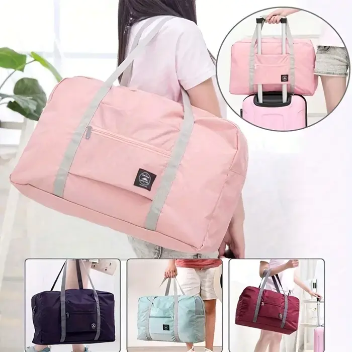 1 ensemble de sacs de voyage pliables grande capacité