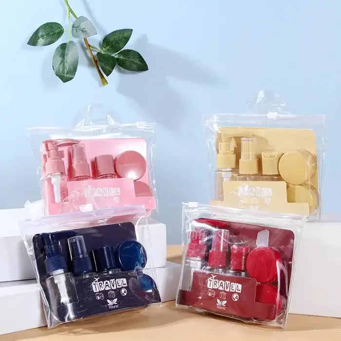 Ensemble de bouteilles de voyage 6 pièces pour articles de toilette