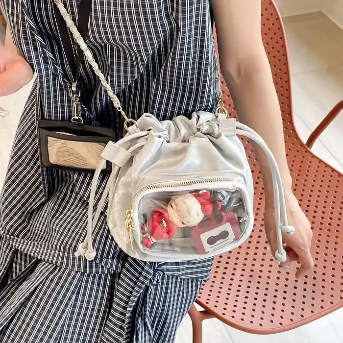 Sac à main pochette transparente Itabag sac à bandoulière sac