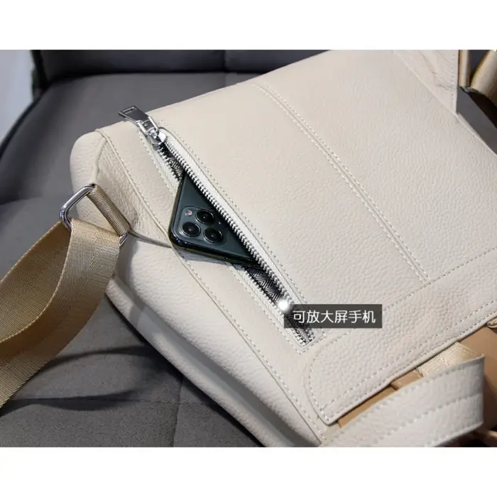 Sac à dos en cuir de vachette pour femme