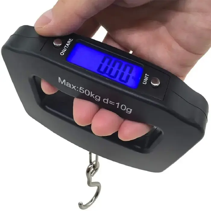 Balance numérique pour bagages 50 kg/10 g, balance électronique portable pour valise, balance de voy