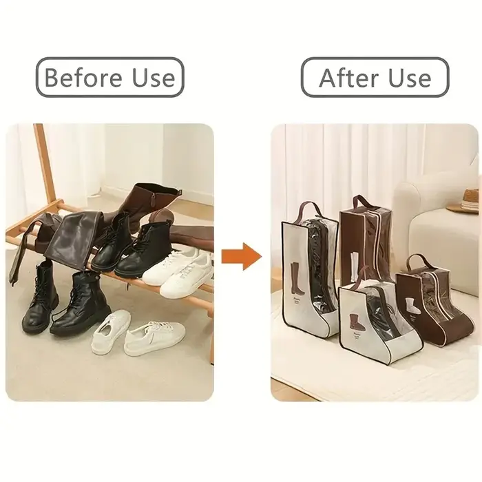 Sacs de rangement réutilisables pour bottes