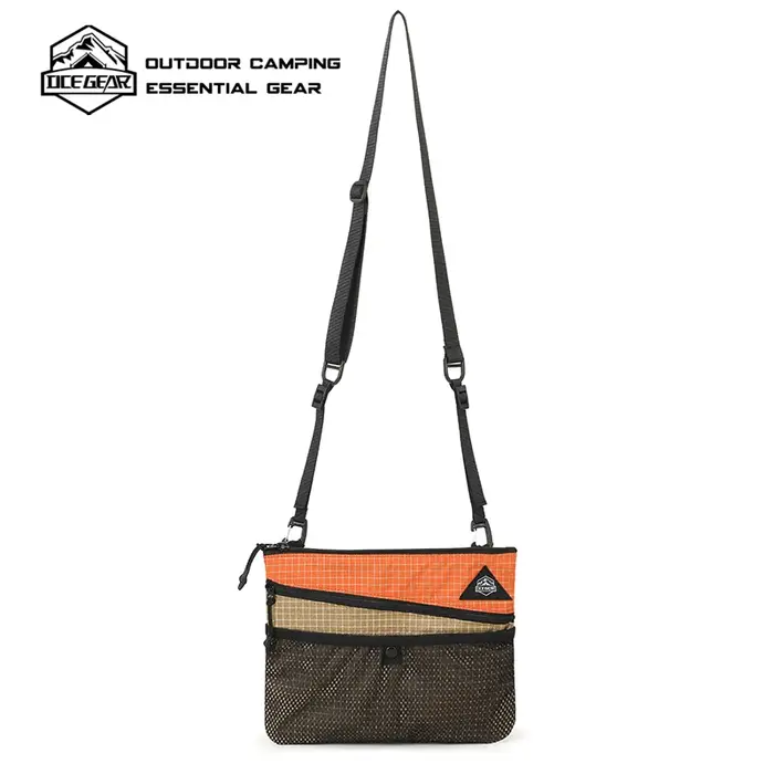 Sac à bandoulière ultraléger imperméable Ripstop, sac de poitrine de voyage de grande capacité, poch
