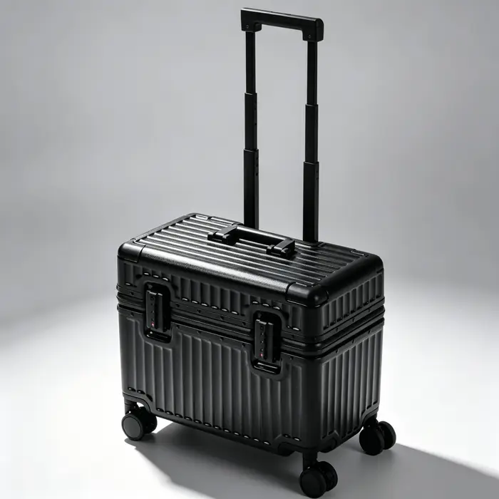 Valise à ouverture par le haut 18/20 pouces, bagage cabine pour photographe, bagage à roulettes en m