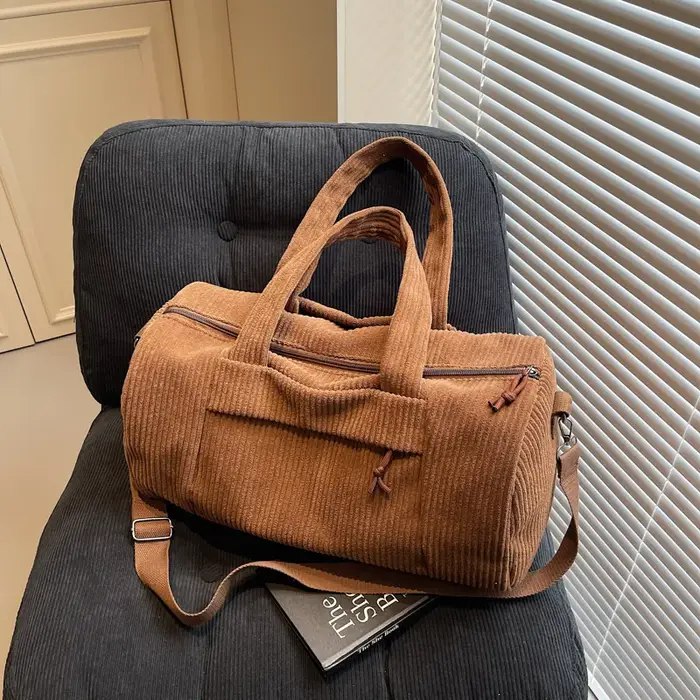 Sac fourre-tout de voyage pour hommes et femmes, pochette de rangement légère pour courts séjours, s