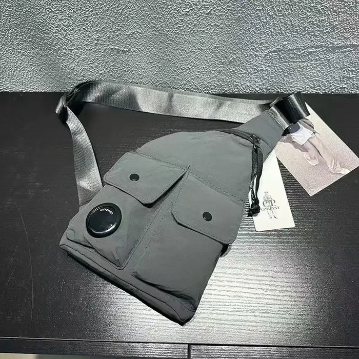 Sac bandoulière unisexe décontracté, sac de poitrine, léger et résistant, adapté aux sports de plein