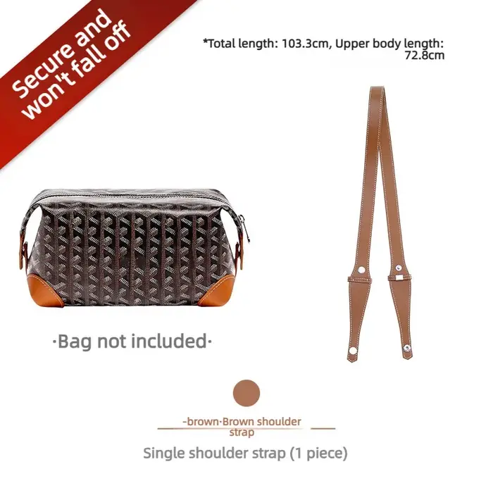 2026 Rallonge de sangle de sac de remplacement pour trousse de toilette Goyard