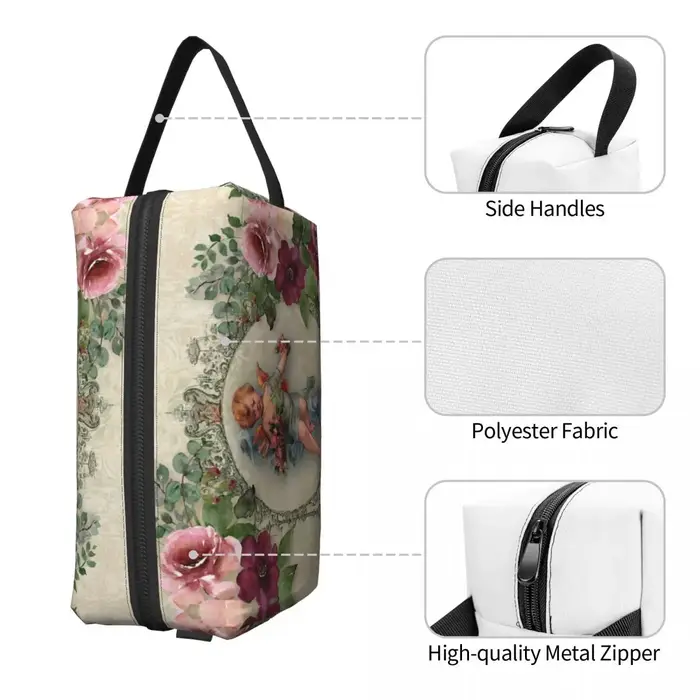 Sac à cosmétiques de voyage personnalisé pour femmes