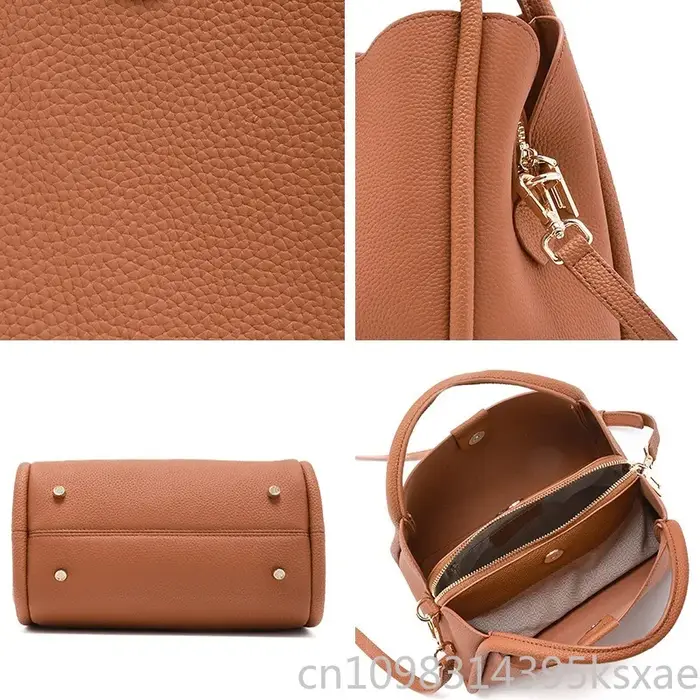 Sac Seau en Cuir Véritable
