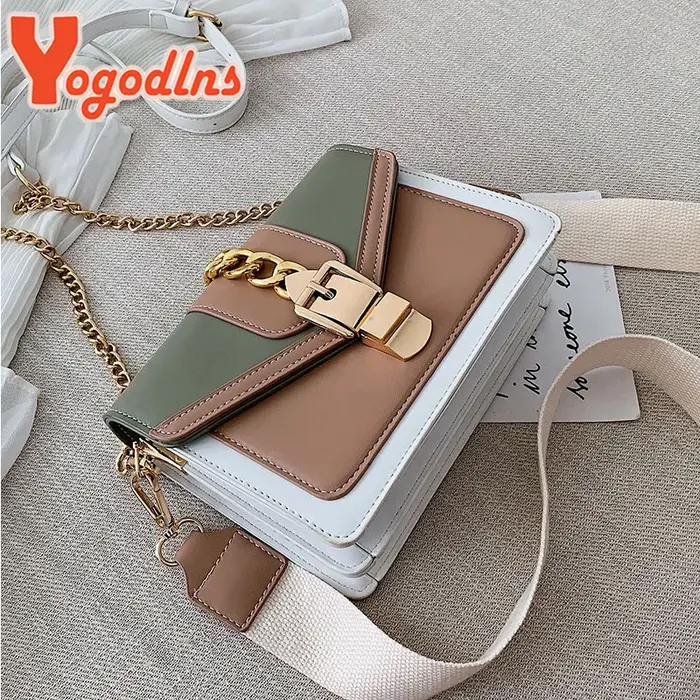 Yogodlns-Sacs à bandoulière en cuir PU pour femmes