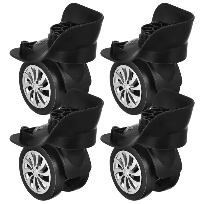 4 pièces valise roues bagages rouleau de rechange roue bagages remplacement universel 360 ° Outil