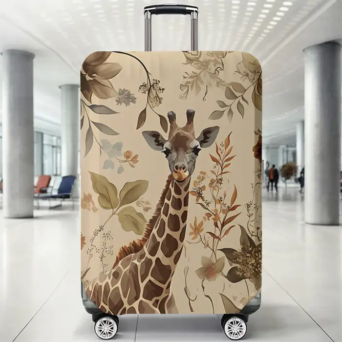 Housse de protection pour bagages avec imprimé de dessin animé