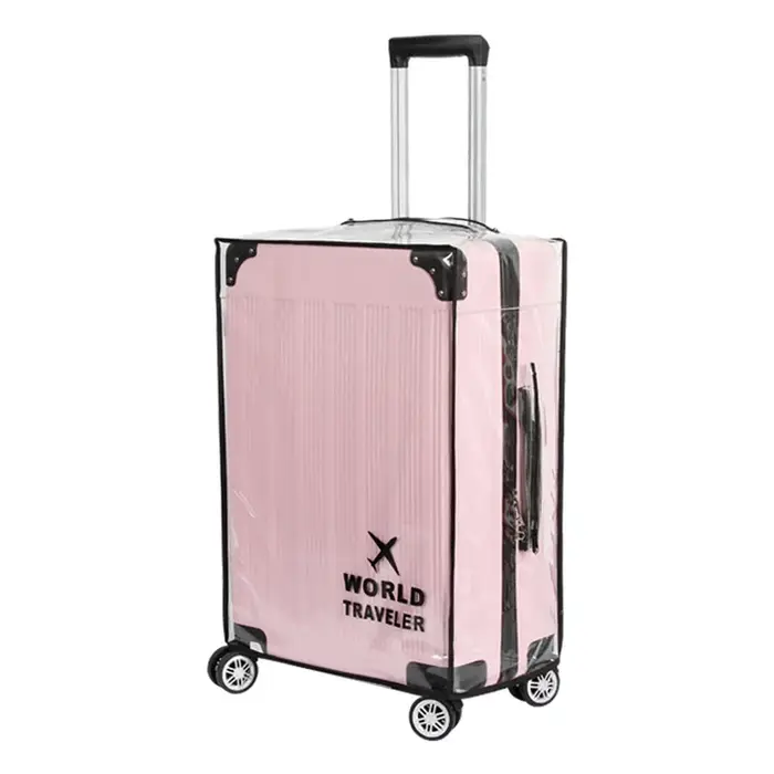 Housse de protection transparente pour bagages de voyage