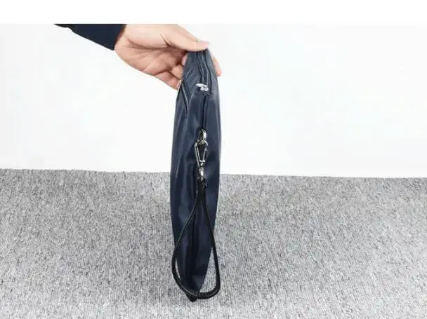 Pochette en nylon Oxford pour hommes