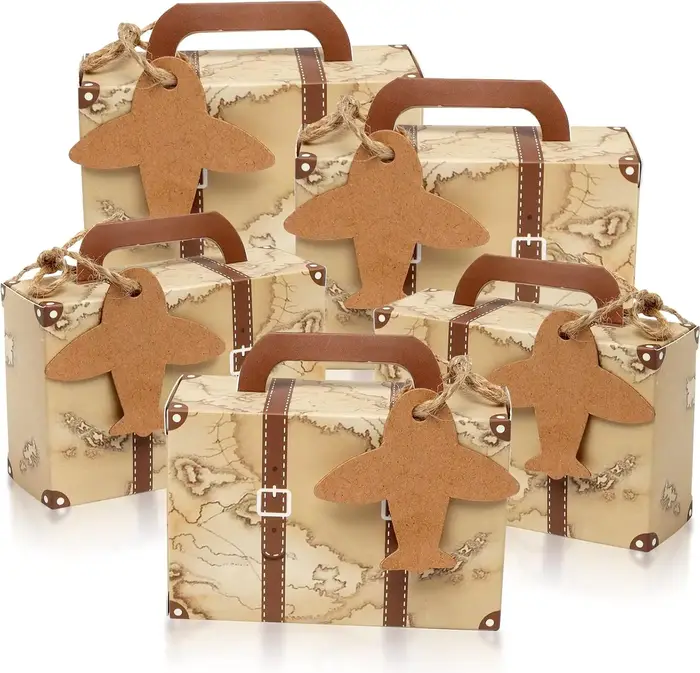 Mini valise rétro 10/30/50 pièces