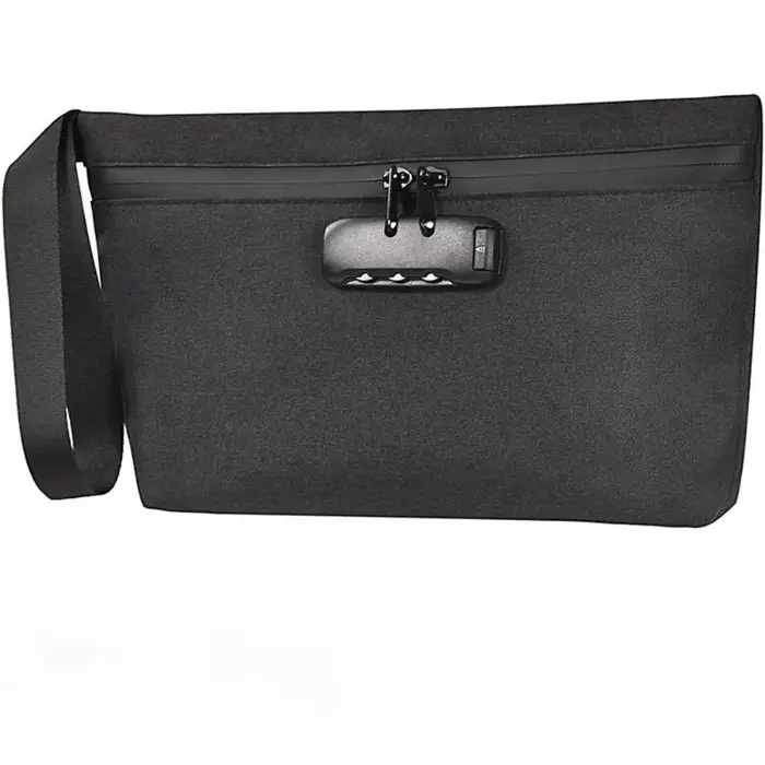 Sac anti-odeur, étui de Protection contre les odeurs avec serrure, pochette de rangement Portable de voyage