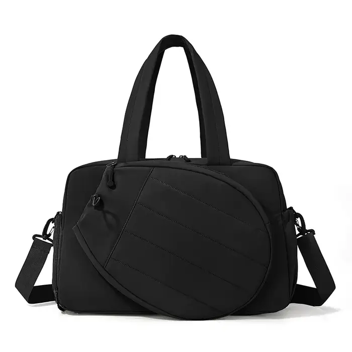 Sac de sport de tennis à la mode, sac de badminton portable élégant, sac de sport en tissu doux, sac