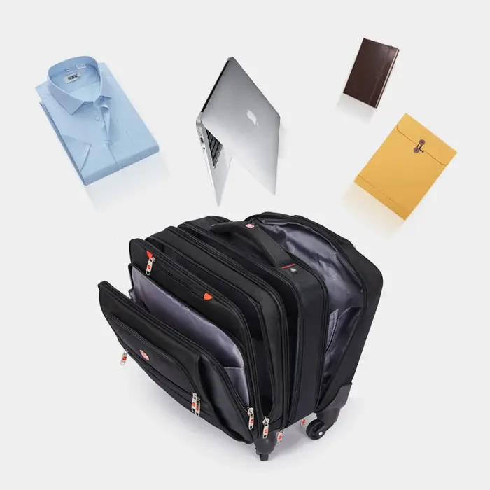 Valise de voyage multifonction en tissu Oxford