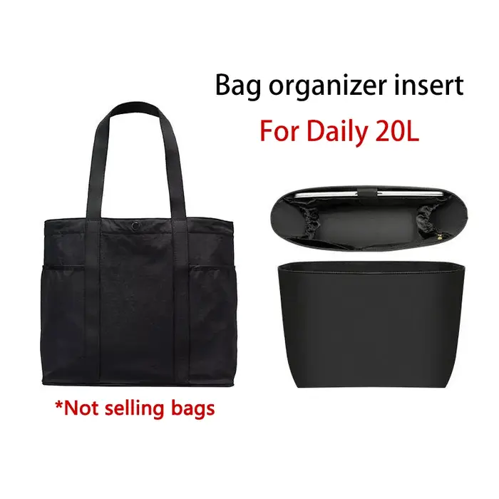Organisateur de sac pour lulu Daily20, peut contenir un ordinateur de 14 pouces, sac durable, suppor