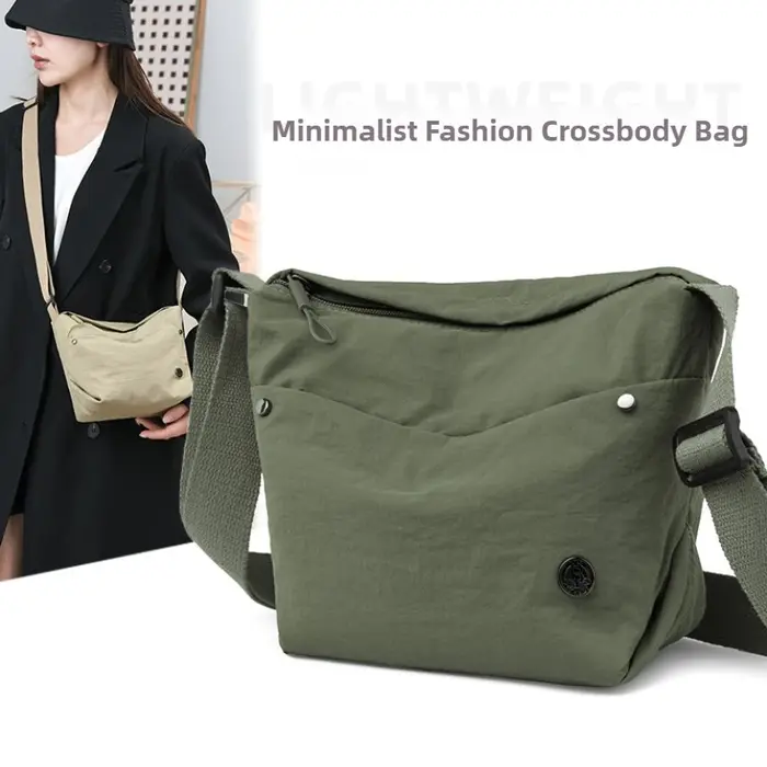 Sac à bandoulière en Nylon Ultra-léger pour femmes