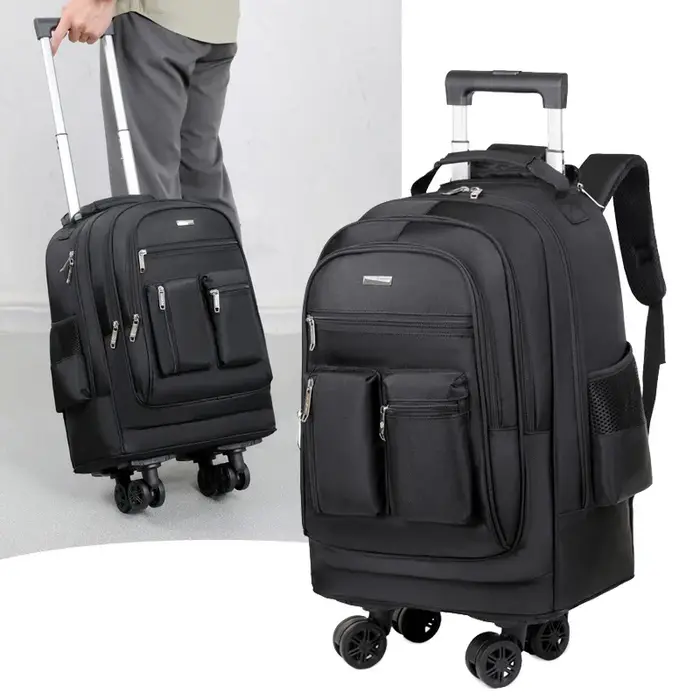 Sac à dos professionnel pour le commerce extérieur, grande capacité, multifonctionnel, double compar