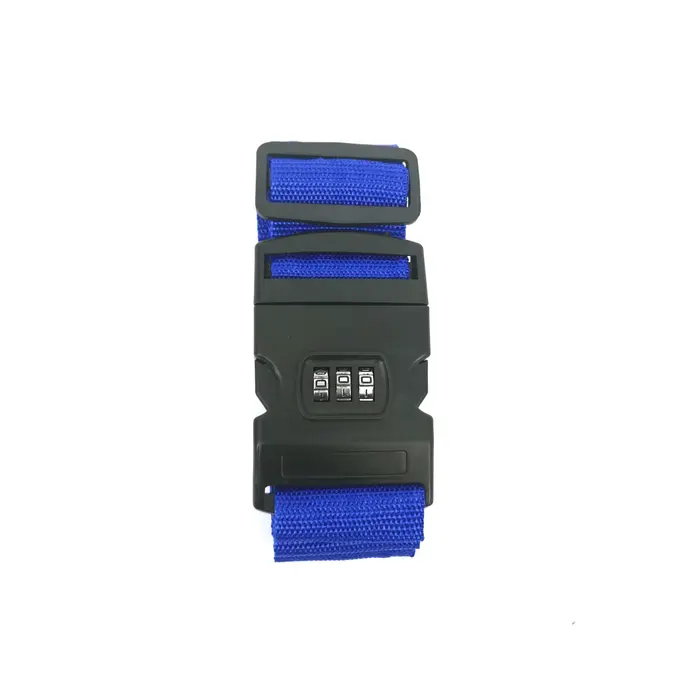 Ceinture de bagage de 1.7m, sangle de valise réglable arc-en-ciel de voyage avec serrure codée, serr