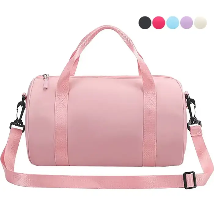 Mini sac de sport de couleur unie pour femmes
