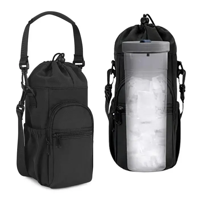 Sac à bandoulière isolé pour porte-bouteille d'eau