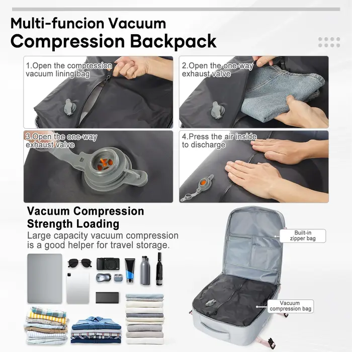 Sac à dos sous vide Easyjet sac de cabine 45x36x20 sac à dos