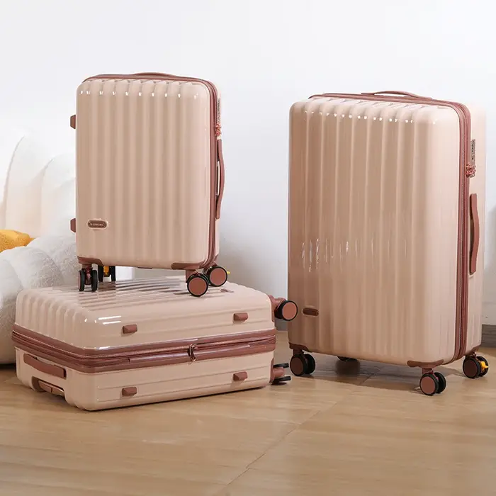 1 Piece Set 20/ 24inch Boarding Large Capacity Expandable Suitcase Anti-Scratch Surface Customs Lock