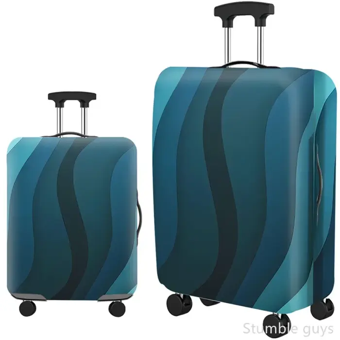 Housse de valise élastique robuste, protection anti-poussière, lavable, pratique pour les voyages en