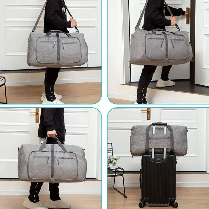 Sac de voyage pliable 65L pour hommes