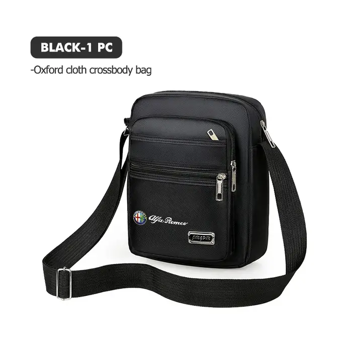 Sac à bandoulière de voiture en tissu Oxford à la mode, sac de voyage étanche, sac à bandoulière pou