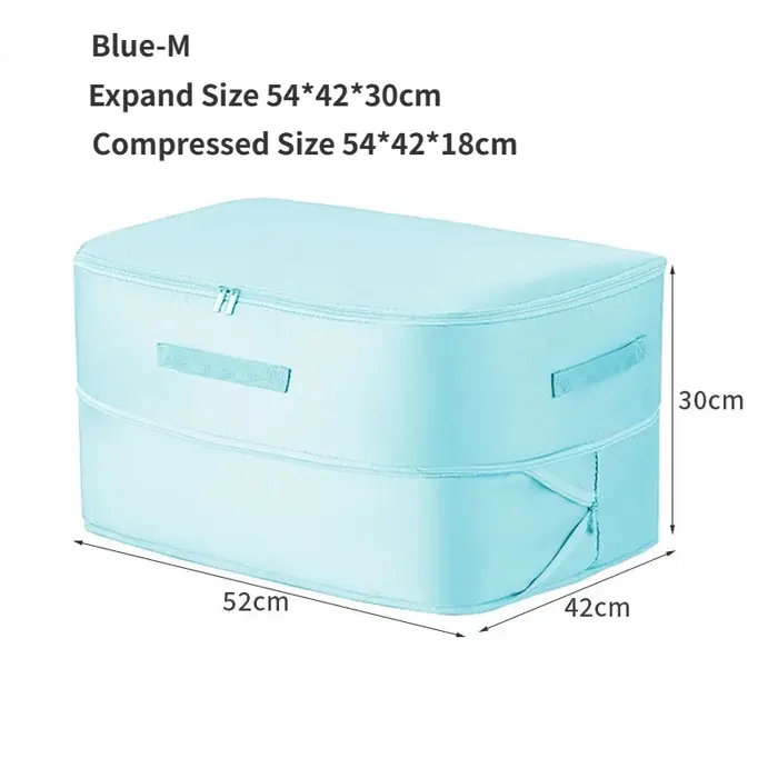 Grand sac de Compression couette vêtements placard armoire organisateur pochette de rangement Ultra 