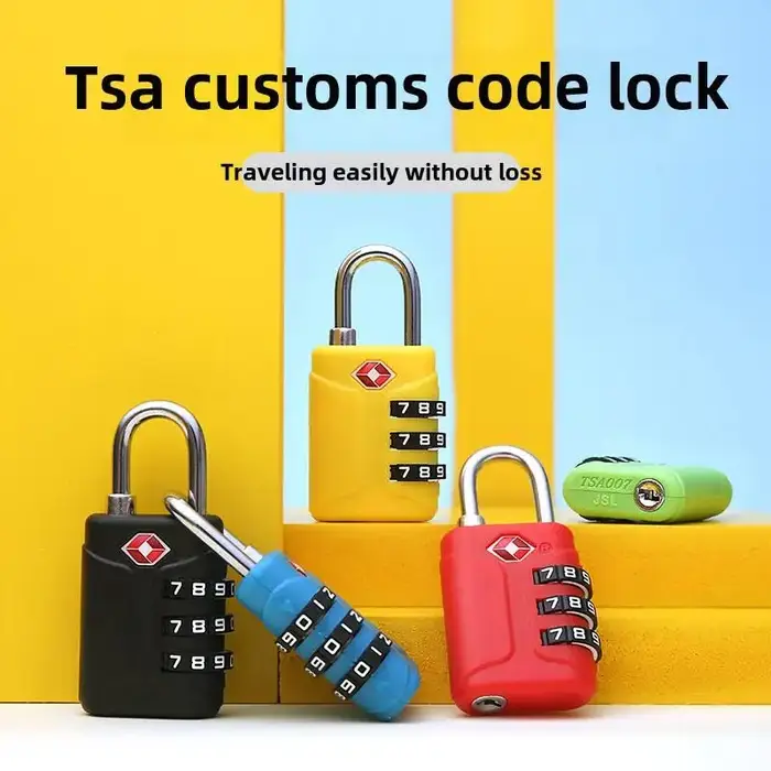 Serrure à combinaison TSA à 3 chiffres