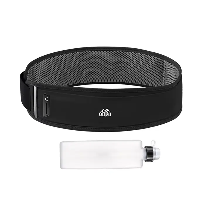 Ceinture de course avec poche pour bouteille d'eau 330 ml