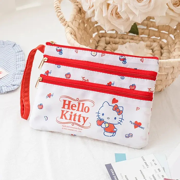 Sac de rangement pour documents de voyage avec plusieurs compartiments pour une organisation pratique des cartes