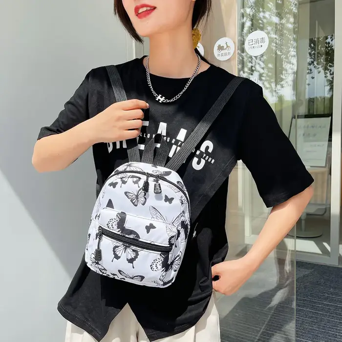 Mode femmes sac à dos Mini sac à dos motif Animal impression sacs à main haute capacité