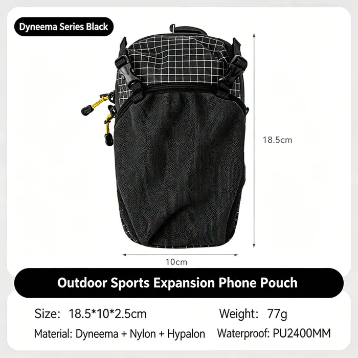 Sac de fixation pour bretelle de sac à dos, pochette pour smartphone, sac étanche pour le sport, la