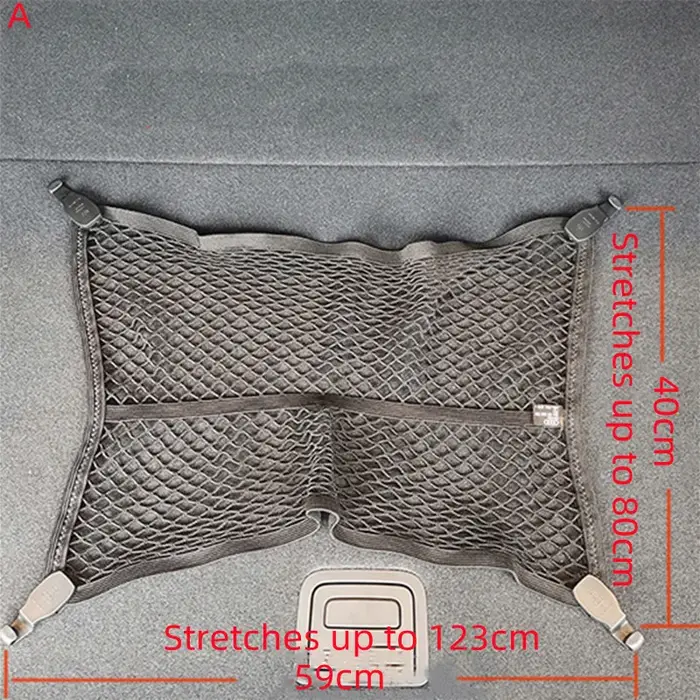 Filet de rangement élastique pour bagages, coffre fixe, poche pour Audi, accessoires Automobiles