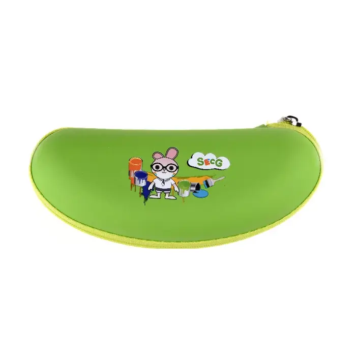 SECG – jolie boîte à lunettes avec fermeture éclair, étui de protection pour lunettes, accessoires d