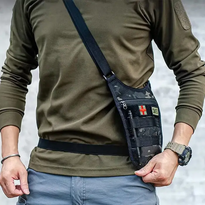 Sac à bandoulière tactique sous les bras pour hommes
