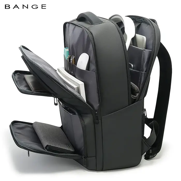 BANGE nouveau sac à dos quotidien de grande capacité pour ordinateur portable d'affaires étanche lég