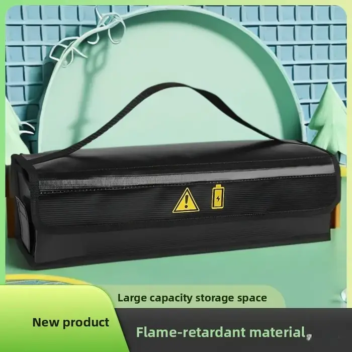Sac de batterie au lithium de grande capacité avec poignée