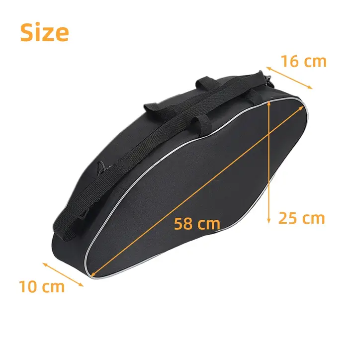 Sacoche de dégager pour Harley Softail dehors, sac de voyage, sac intérieur pour FLSB Low Rider FXLR FXLRS 2018 et plus tard FXLRST 2022 et plus tard