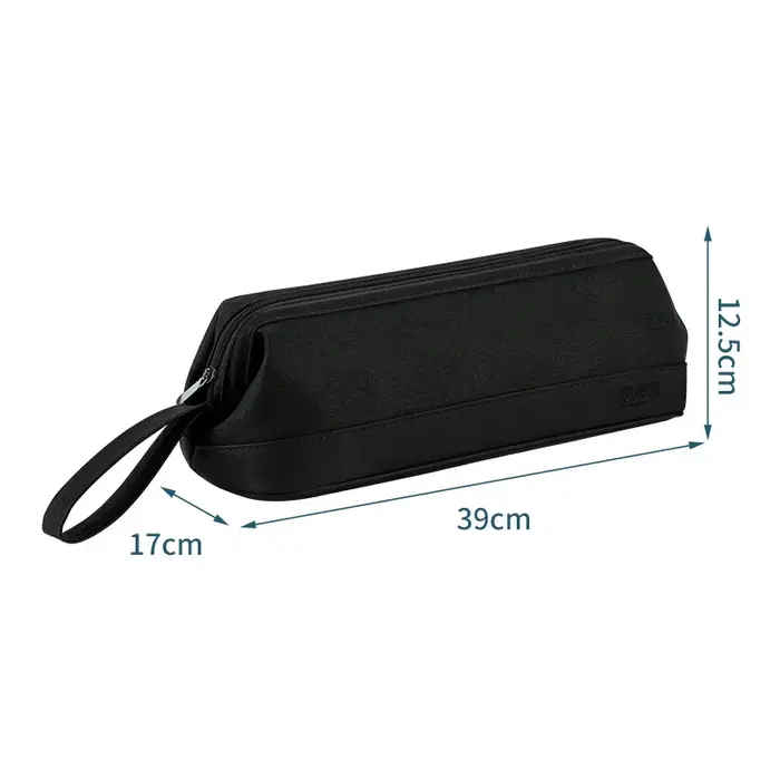 Étui de transport pour sèche-cheveux en cuir PU, organisateur de rangement, étanche, anti-poussière,