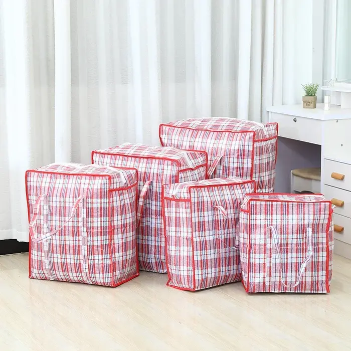 Sac de rangement pliable et Portable en plastique épais