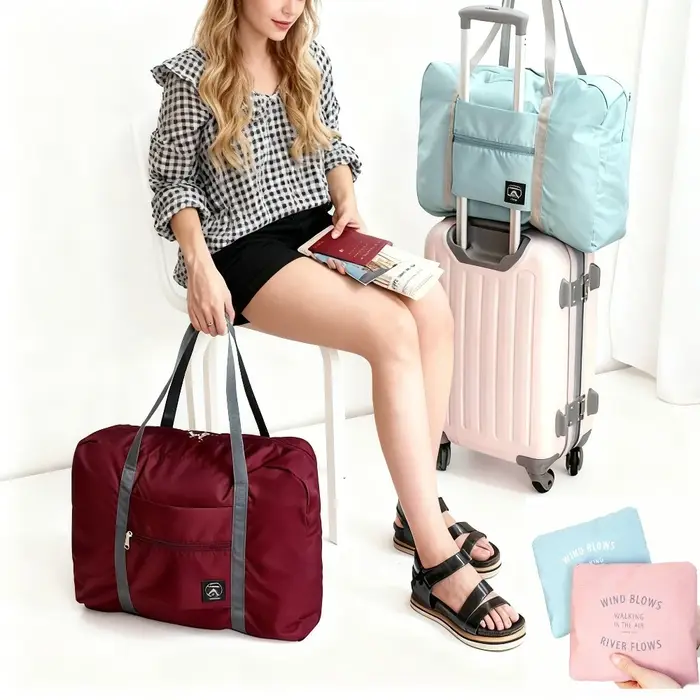 Sac de voyage pliable pour compagnie aérienne